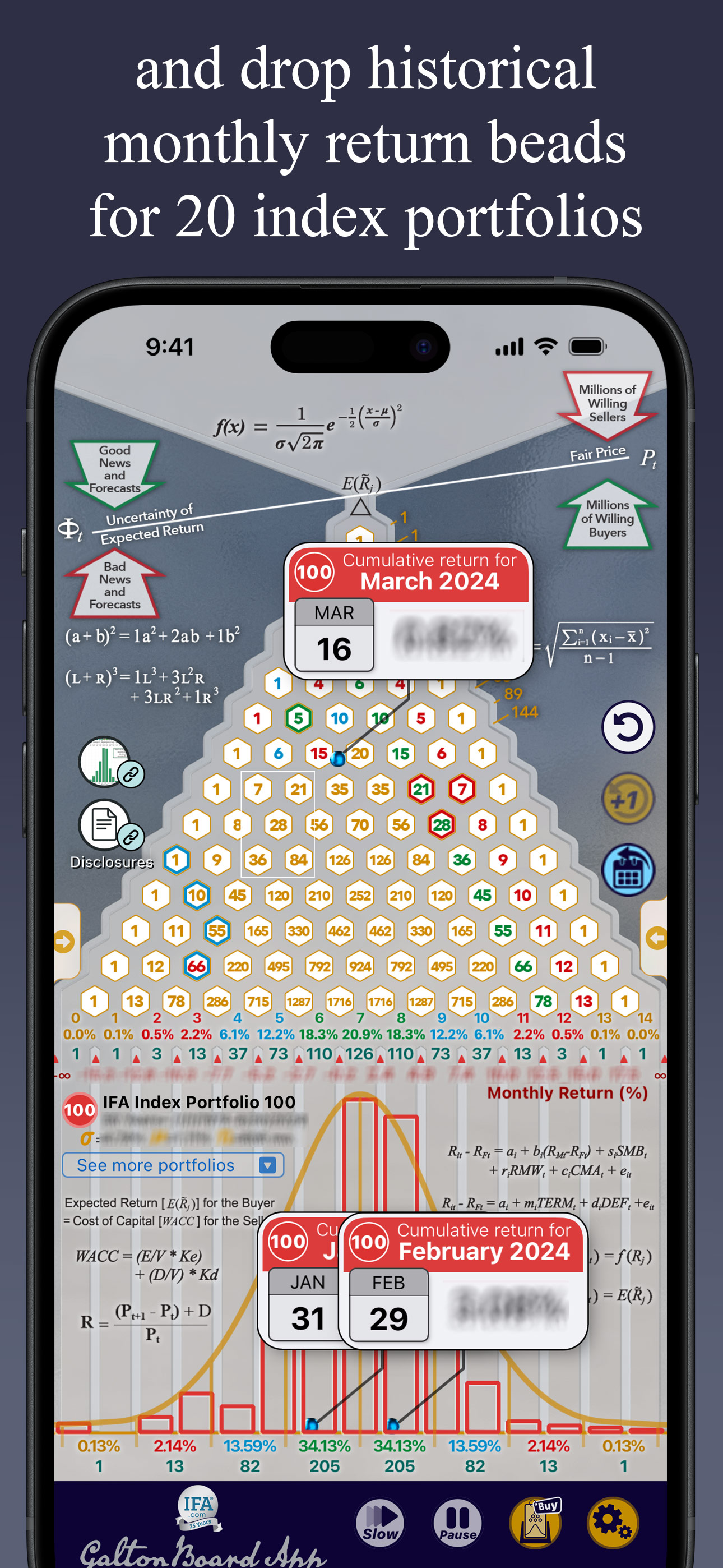 Galton Board App