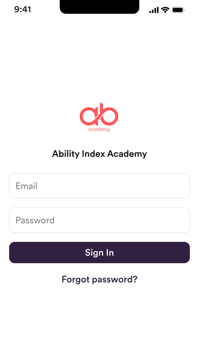Screenshot #1 pour Ability Index Academy