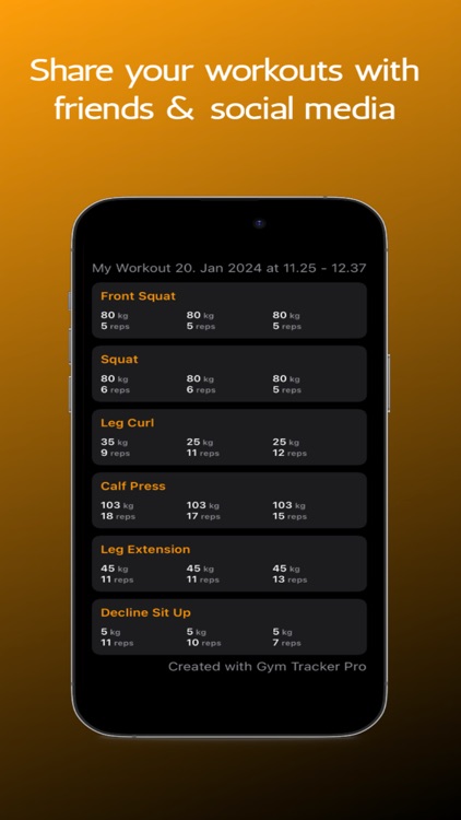 Gym Tracker Pro - Workout Log