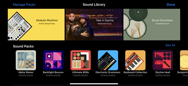 GarageBand Screenshot