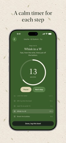 Tama: Matcha Tracker & Recipes Screenshot 4 of 6