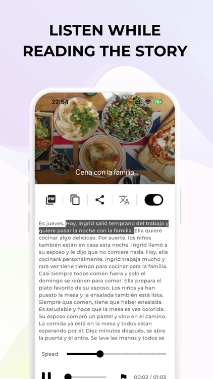 Learn Spanish: Listen and Read screenshot-3