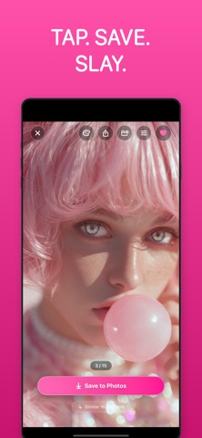 Girly Wallpapers - Cute Pink Screenshot 3 of 6