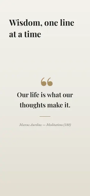 Marcus Aurelius Qotes screenshot 2