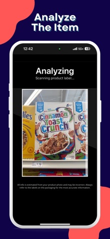 TruthScan iPhone screenshot