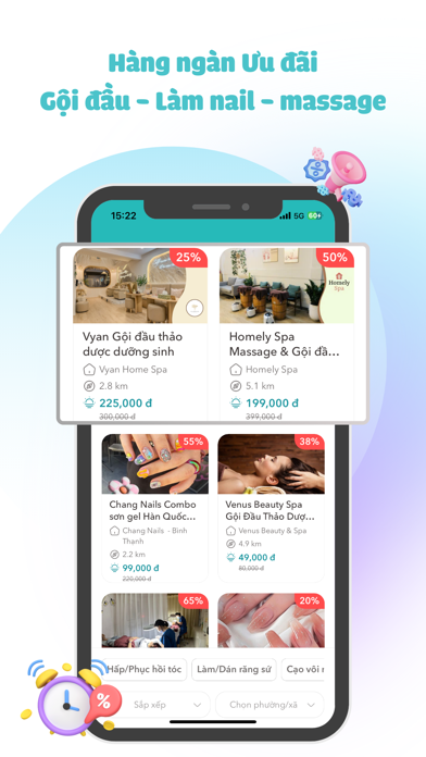 Screenshot #2 pour Lookme - Đặt lịch spa-salon
