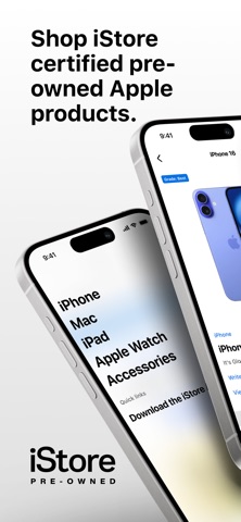iStore Pre-owned iPhone screenshot 1