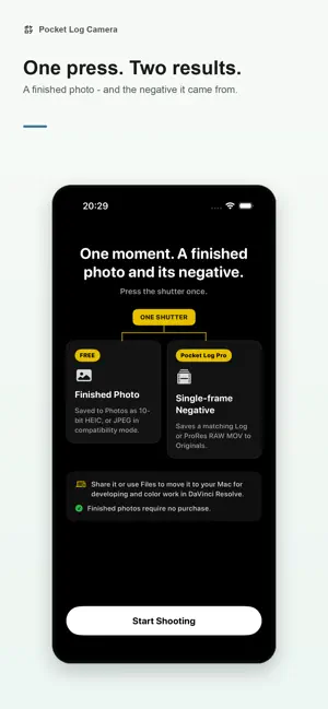 Pocket Log Camera screenshot 2