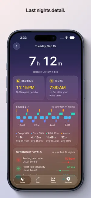 Bedhead: Sleep Tracker screenshot 2