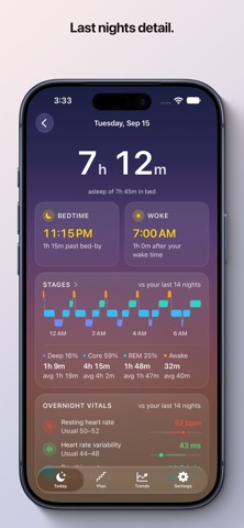Bedhead: Sleep Tracker Screenshot 2 of 7