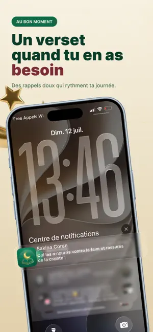 Sakina : Verset du jour Coran screenshot 2