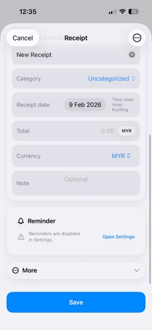 Receipt Vault Secure Screenshot 3 of 10
