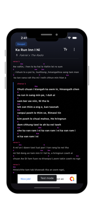 Laihla Lyrics Screenshot 2 of 6