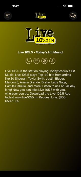 Live 105.5 Screenshot 3 of 5