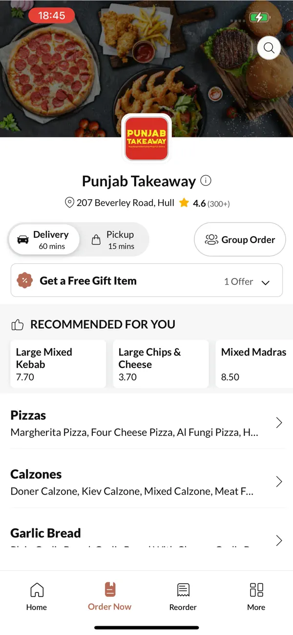 Screenshot #2 pour Punjab Takeaway