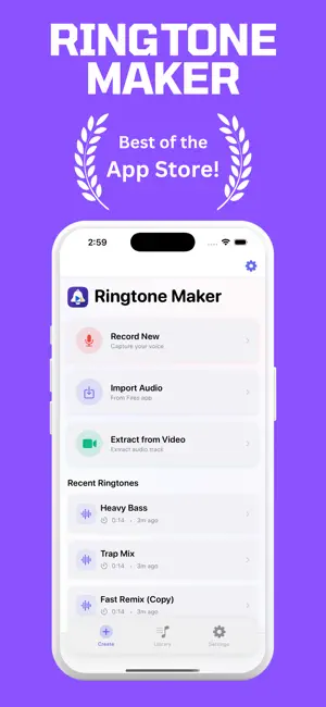 Ringtone Maker: MP3 Cutter screenshot 1