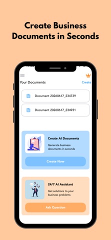 Letterhead Maker Templates iPhone screenshot