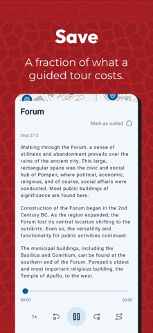 Discover Pompeii app screenshot 3