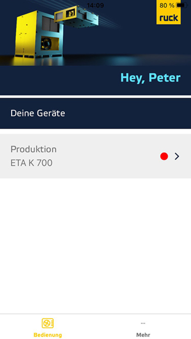 Ruck ventilatoren Screenshot