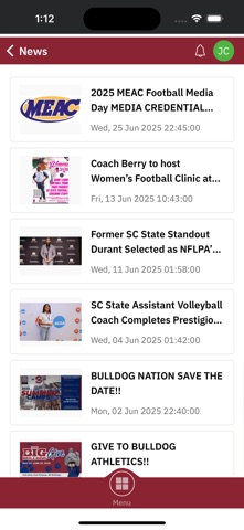 MyBulldog App screenshot