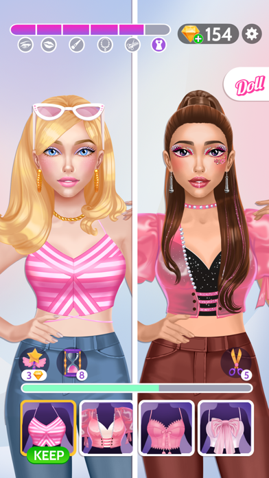 Emoji Makeup Game Screenshot