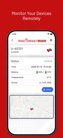 RACE RESULT Aurora screenshot