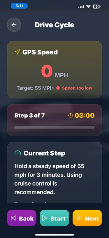 Drive Cycle Pro screenshot 4 of 5