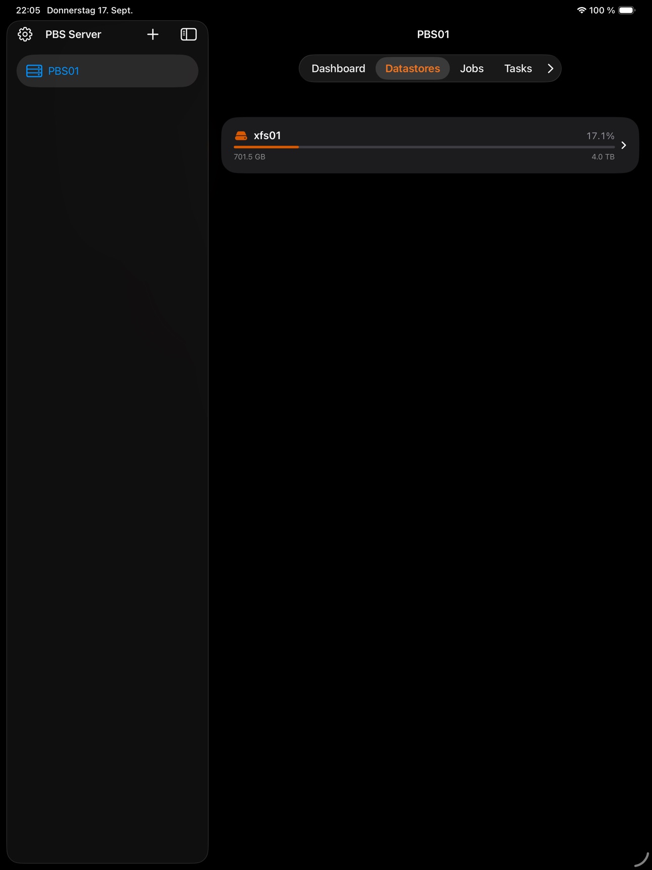 Screenshot 11 of PVE-Backup-Server