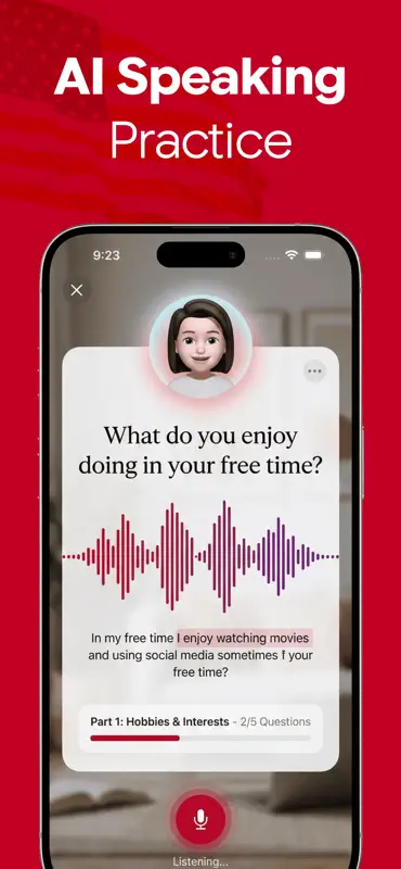 IELTS Prep App – Practice screenshot 2 of 6
