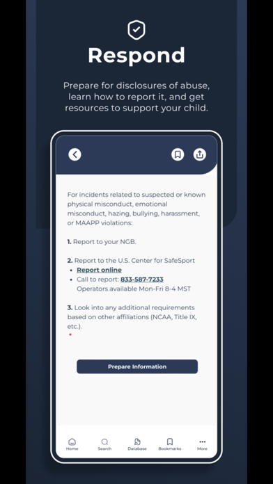 SafeSport Ready Screenshot