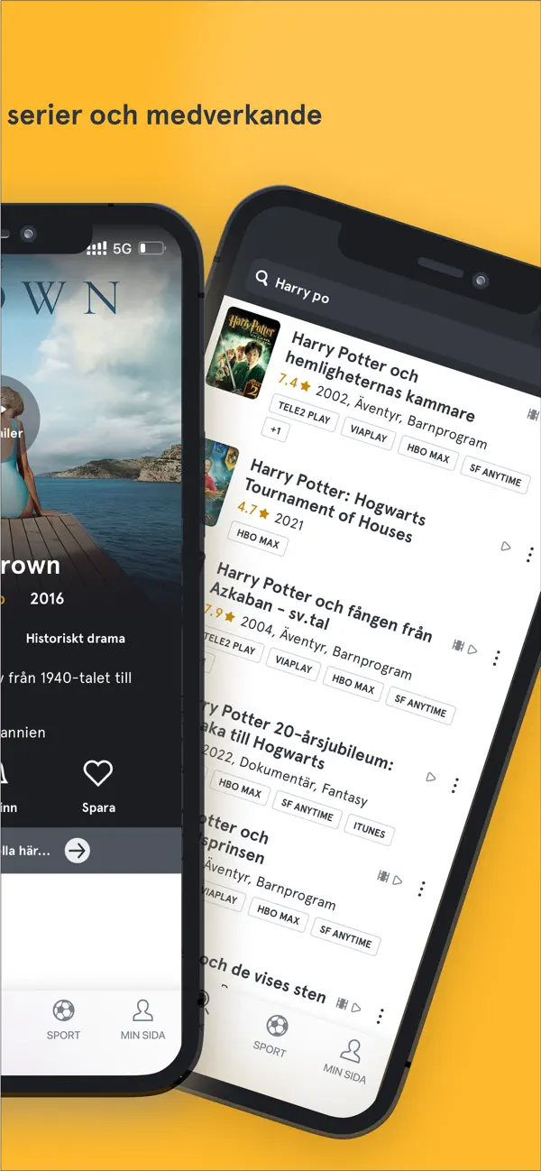 Screenshot #3 pour tv.nu: Streaming, TV & tablå