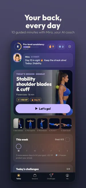 Renfort: Back & Neck Coach screenshot 1