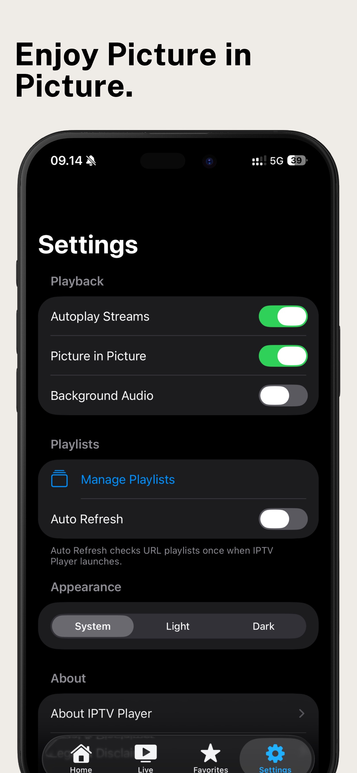 Screenshot 4 of IPTV Player Stream Playlist