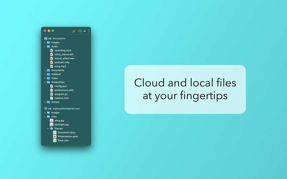 #1. HighTop Files (macOS) 由: Ryan Hanson