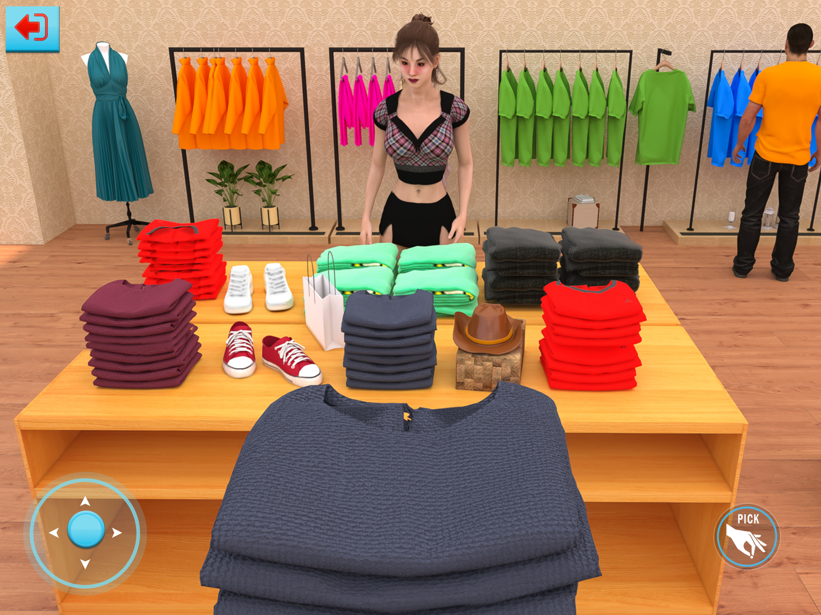 Clothing Store Sim Games 3D