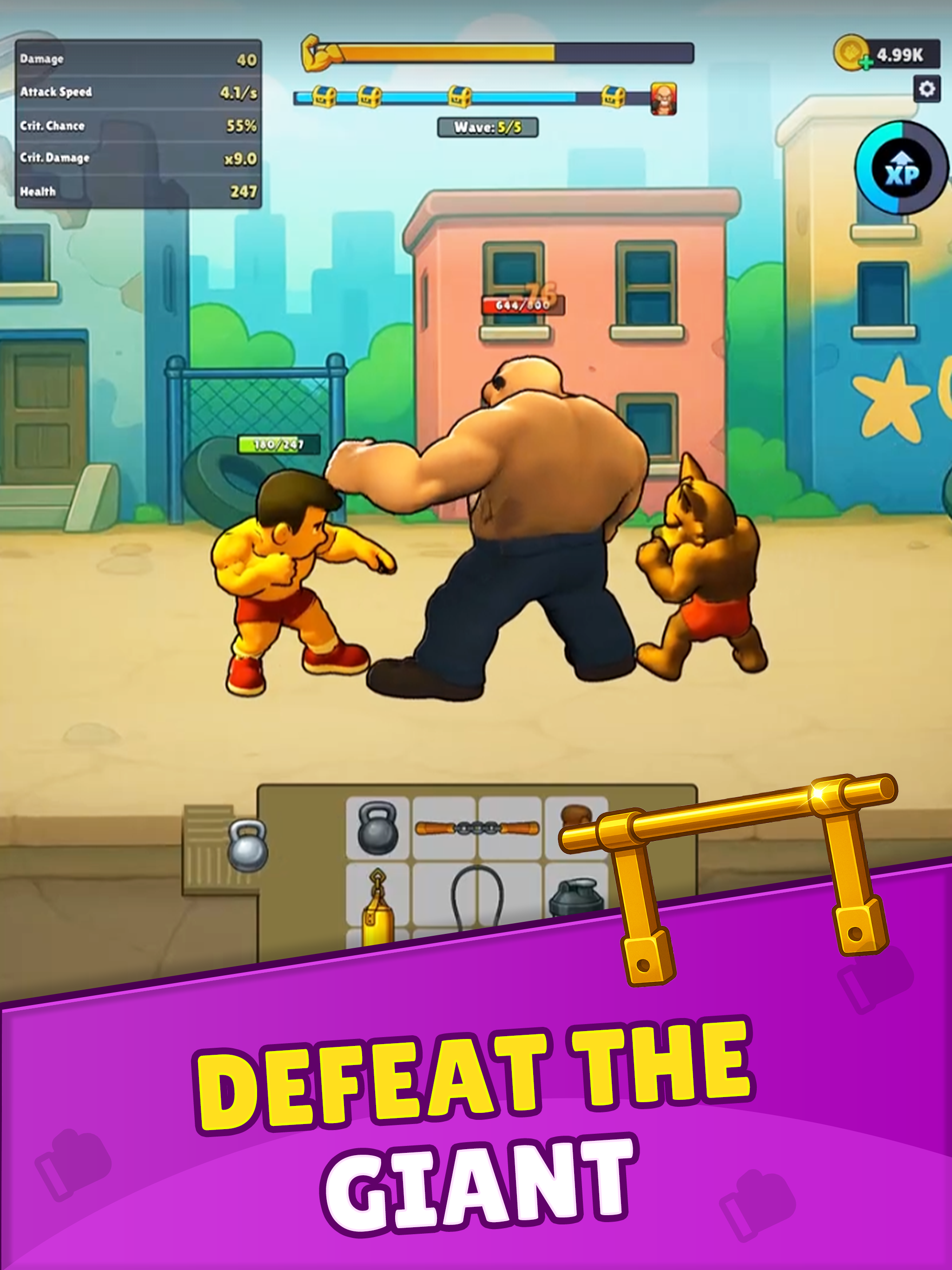 Healthy Fighter - Muscle Clash screenshot 10