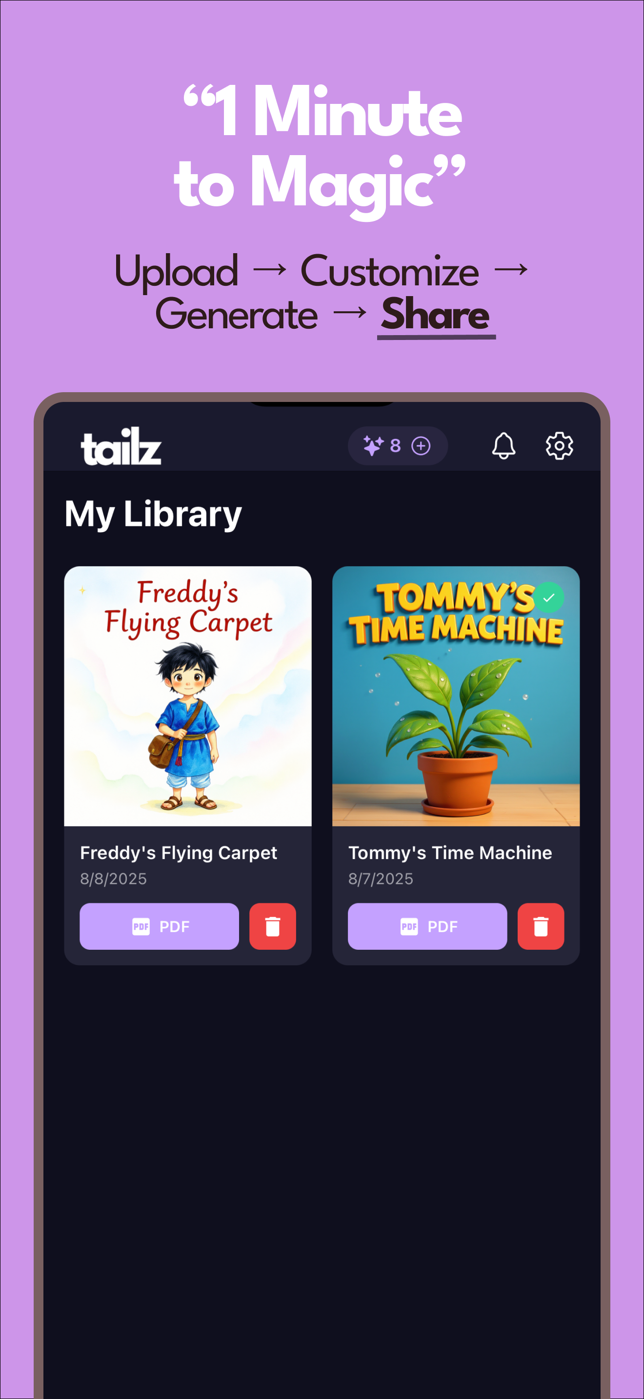 Tailz: Storybook Generator