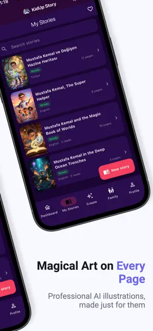 Upstory: AI Story Maker screenshot 2