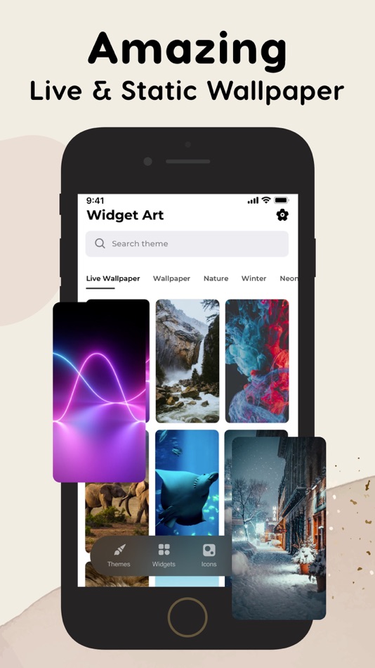 #7. Color Widgets & Themes Changer (iOS) Podle: ZipoApps