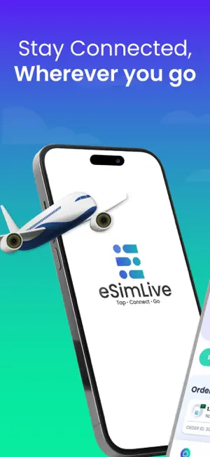 eSimLive: eSIM Travel Internet screenshot 1