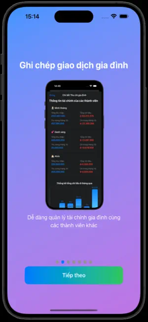 M-Money: Quản Lý Chi Tiêu GĐ screenshot 4