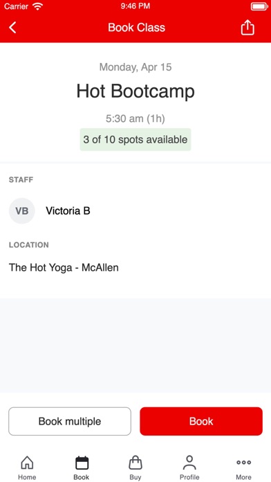 Hot Yoga Studio - McAllen Screenshot