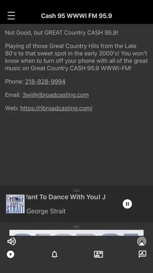 CASH 95.9 WWWI-FM screenshot 3