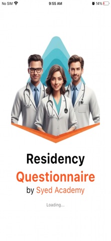 Residency Questionnaire Screenshot 1 of 5