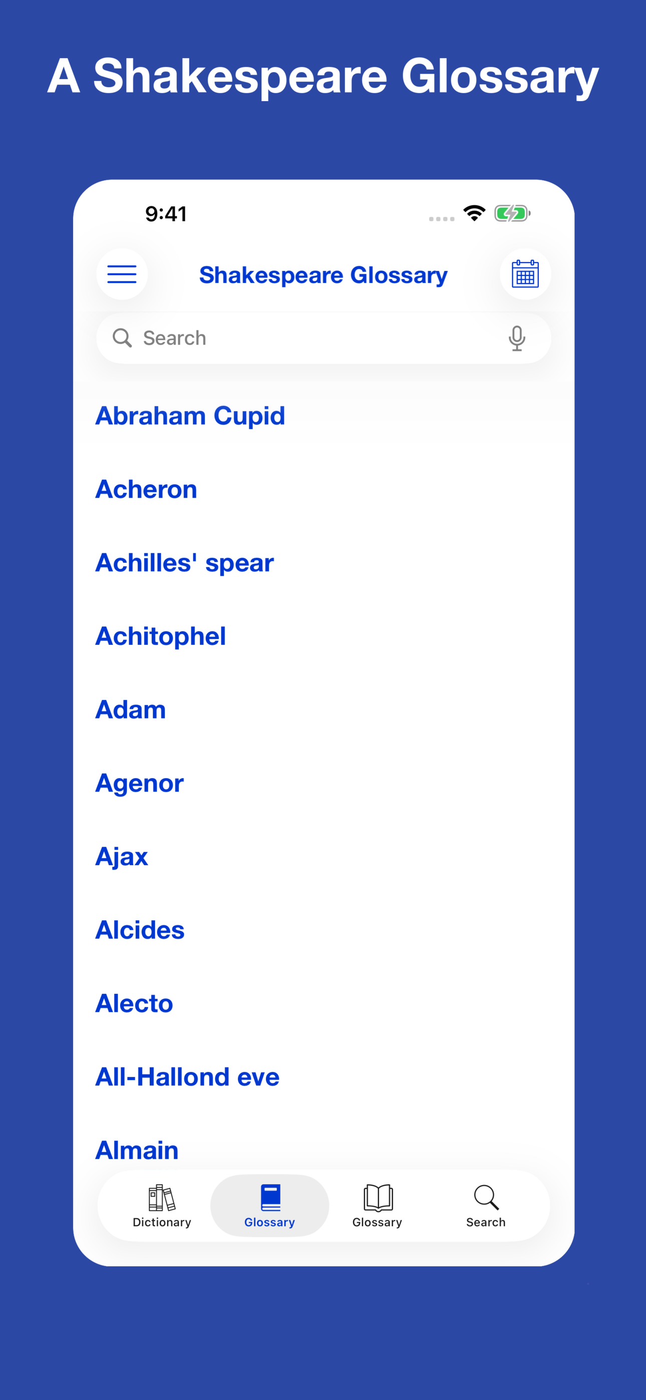 Shakespeare lexicon, quotation