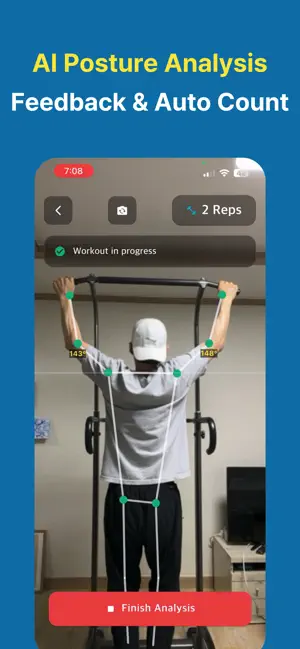 WashFit: AI Workout Coach screenshot 1