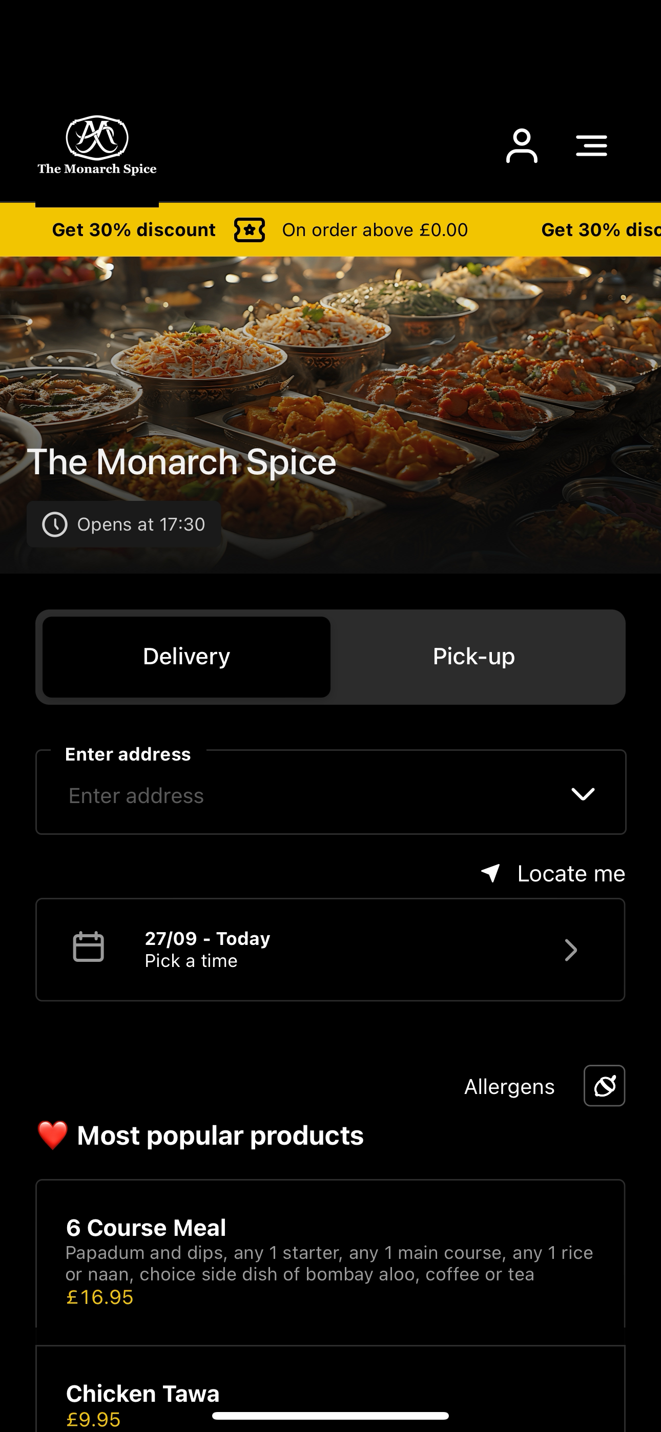 The Monarch Spice UK screenshot 3