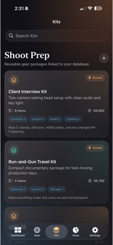 App screenshot