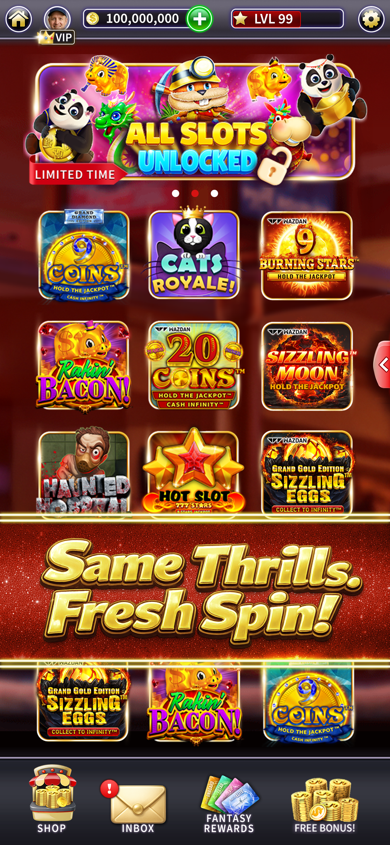 Fantasy Springs Slots - Casino