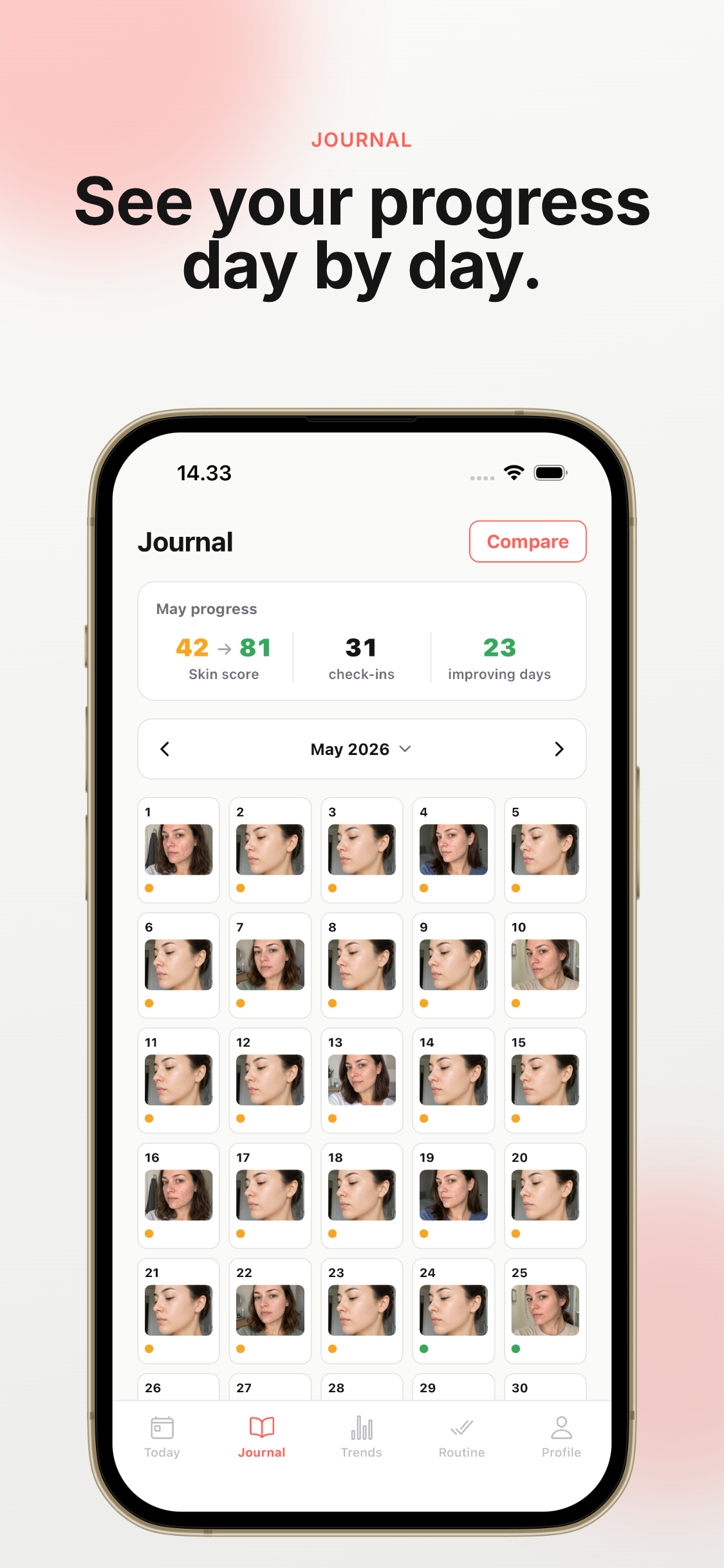 Claro: Acne Tracker screenshot 5